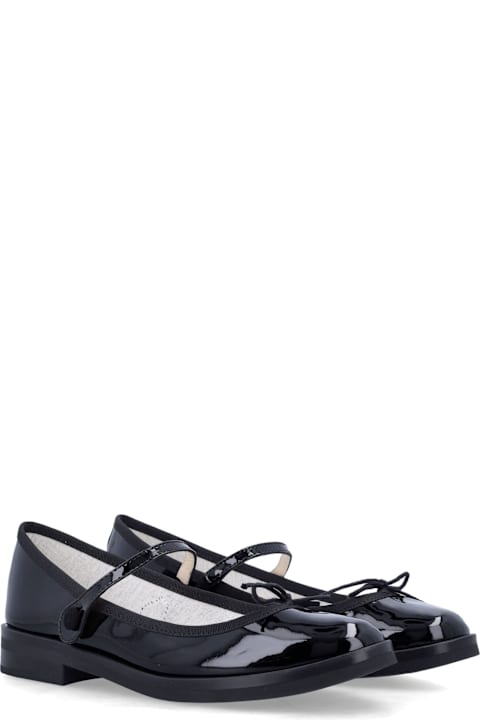 Repetto Black Patent Leather Cendrillon College Mary Janes