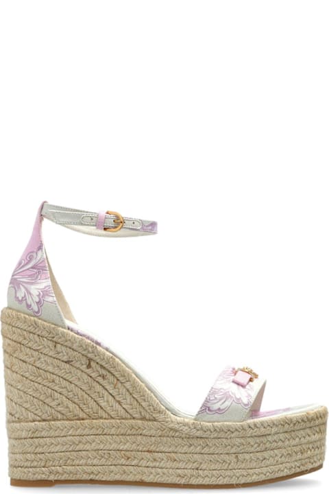 Shoes Sale for Women Versace Barocco Medusa '95 Wedge Sandals