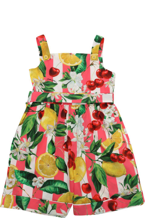 Dresses for Girls Dolce & Gabbana Colorful Jumpsuit