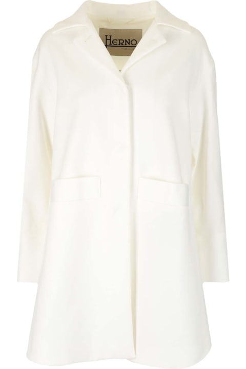 Herno Clothing for Women Herno White 'audrey' Coat