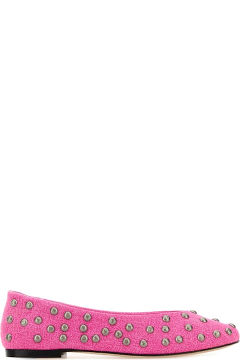 Gimaguas Fuchsia Canvas Ballerinas