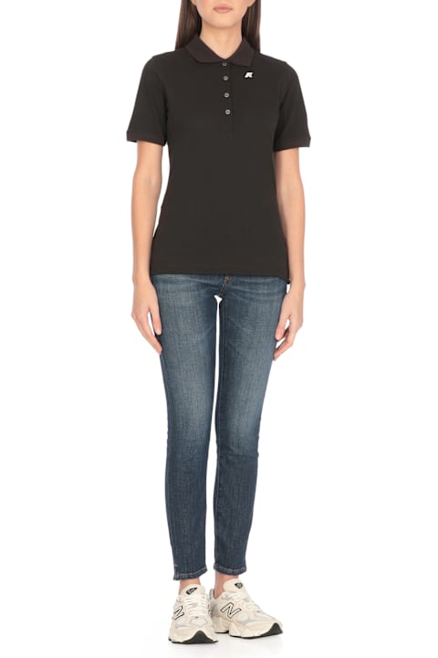 K-Way for Women K-Way Ali Pique Polo Shirt