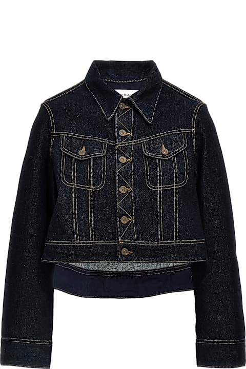 Homeware Victoria Beckham Denim Cropped Jacket