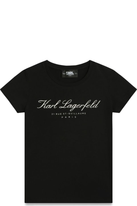 Karl Lagerfeld T-Shirts & Polo Shirts for Girls Karl Lagerfeld Tee Shirt