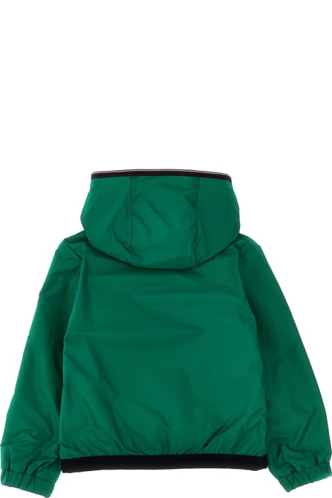 Topwear for Baby Girls Moncler 'anton' Hooded Jacket