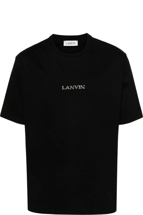 Topwear for Men Lanvin Lanvin T-shirts And Polos Black