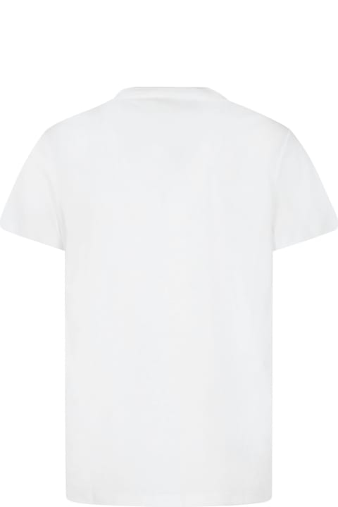 Topwear for Men Balmain Logo Print T-shirt