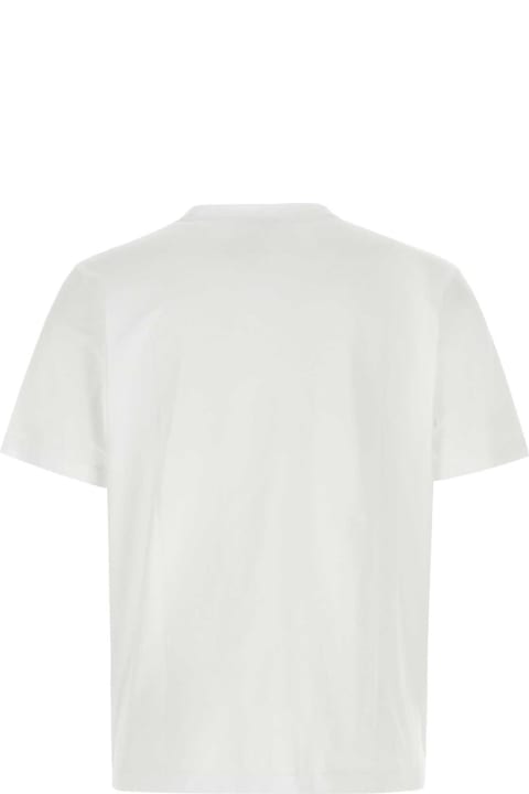 Maison Kitsuné for Men Maison Kitsuné White Cotton T-shirt