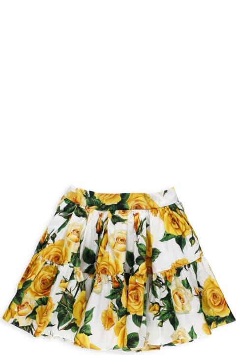 Bottoms for Girls Dolce & Gabbana Flowering Skirt