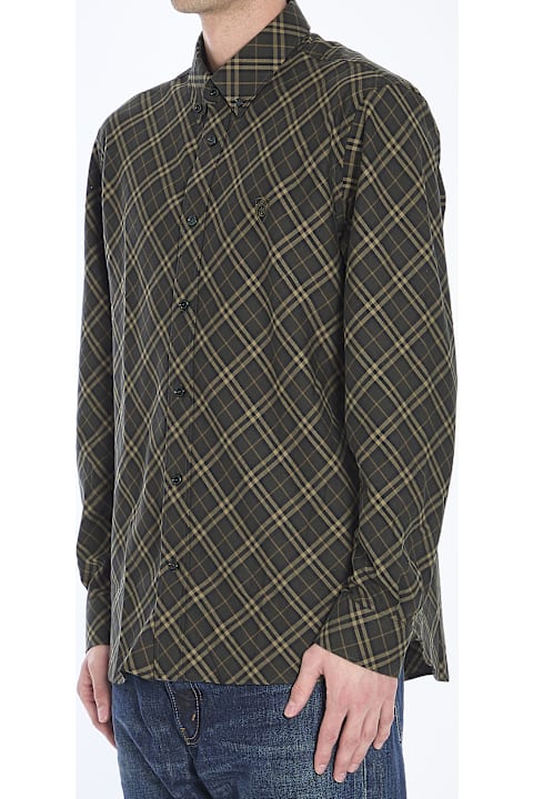 Burberry Shirts for Men Burberry Check Cotton Shirt