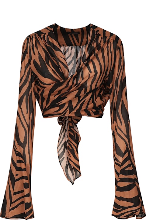 The Andamane for Women The Andamane Wynn Zebra Print Top