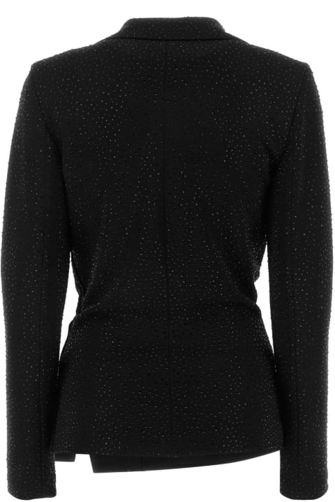 Giorgio Armani Fleeces & Tracksuits for Women Giorgio Armani Embellished Crepe Blouse