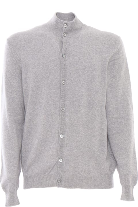 Homeware Fedeli Button Cardigan L/s Knitted Sweater Man