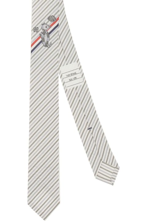 Thom Browne Ties for Men Thom Browne Classic Tie