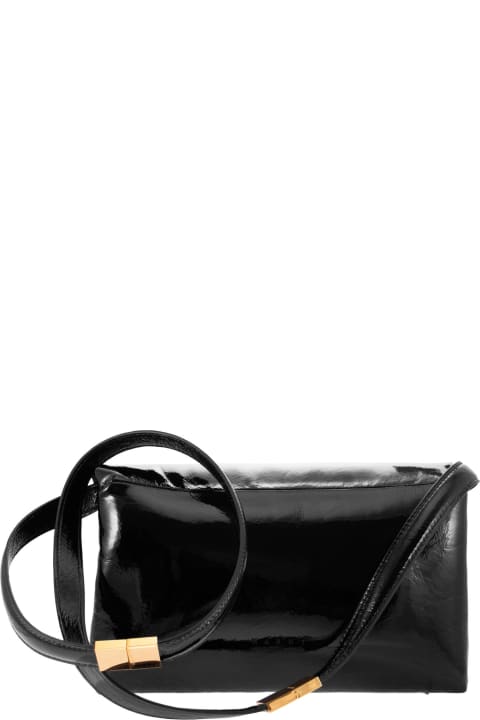 Marni Shoulder Bags for Women Marni Prisma - Patent Leather Shoulder Bag