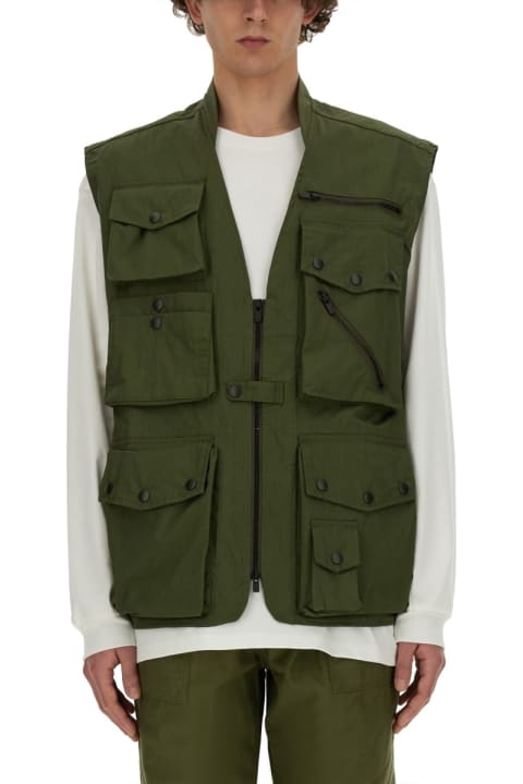 Needles Coats & Jackets for Men Needles Vest With Pockets