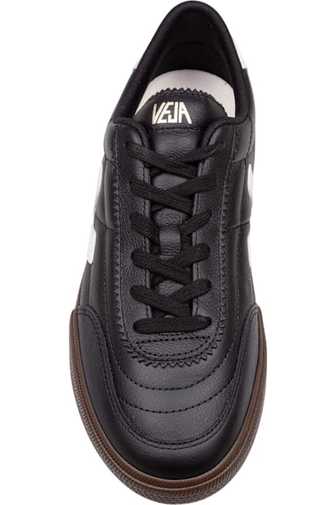 【送料&関税込】Veja Panenka Leather Sneakers Black And Whit PANENKA LEATHER BLACK WHITE | VEJA