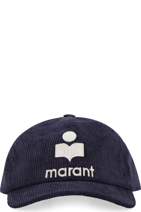 Hats for Men Isabel Marant Tyron Logo Baseball Cap