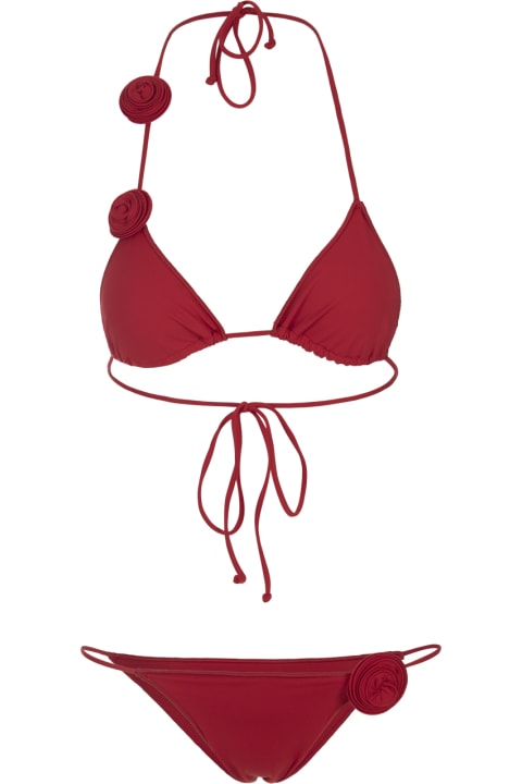 La Reveche Swimwear for Women La Reveche Red Ashar Bikini