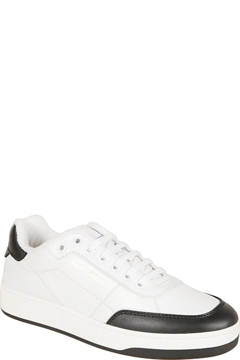 Homeware Saint Laurent Sl/61 Sneakers In Smooth Leather