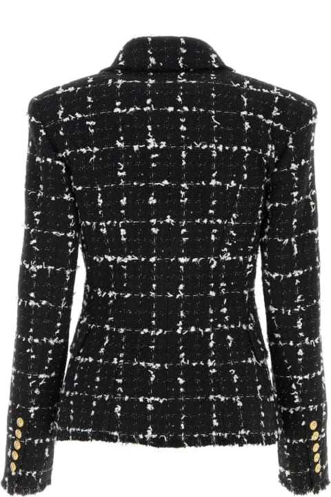 Clothing Sale for Women Balmain Embroidered Tweed Blazer