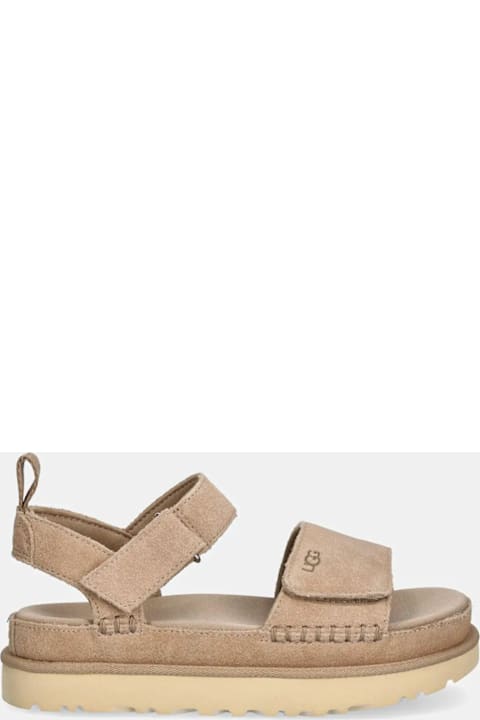 UGG for Kids UGG Sand Leather Goldenstar Sandals