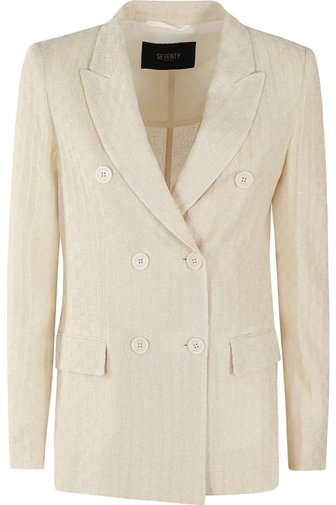 Seventy Coats & Jackets for Women Seventy Quadretto Lurex