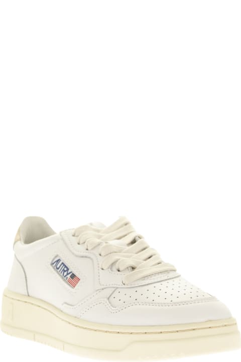 Homeware Autry Medalist Leather Low-top Sneakers