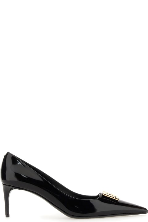 High-Heeled Shoes for Women Dolce & Gabbana Leather Pointy-toe Pumps