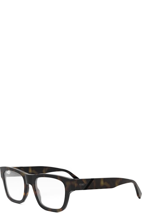 Fendi Eyewear Eyewear for Men Fendi Eyewear Fendi Fe50089i Fendi Diagonal 052 Havana Glasses