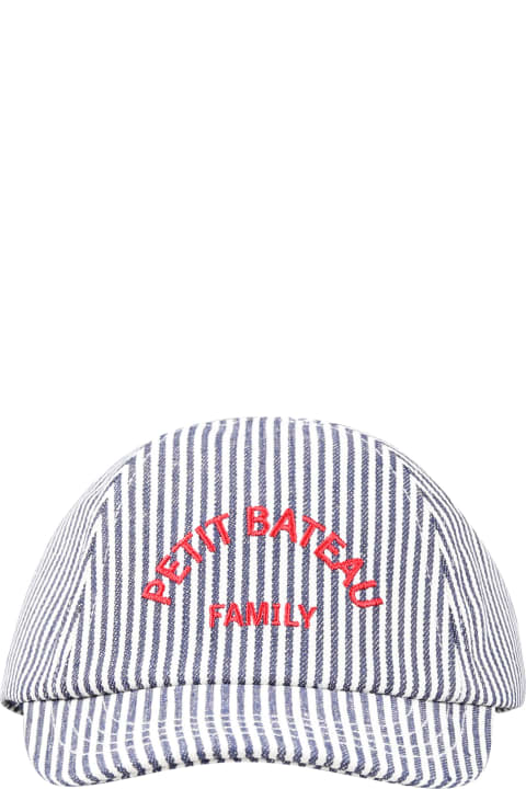 Accessories & Gifts for Baby Boys Petit Bateau Multicolor Hat For Baby Boy With "petit Bateau Family " Writing