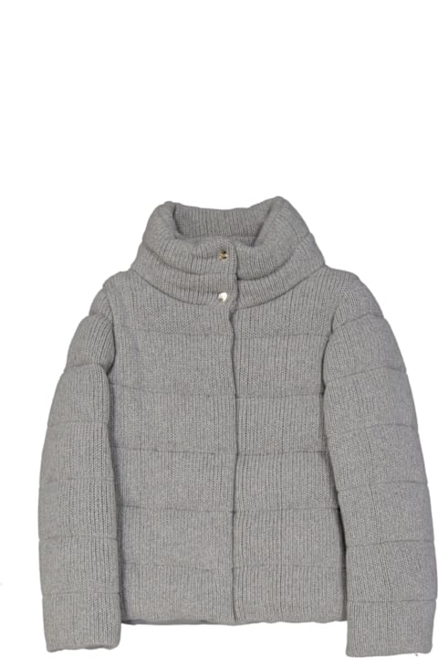 Homeware Herno Quilted Knit Bomber Jacket