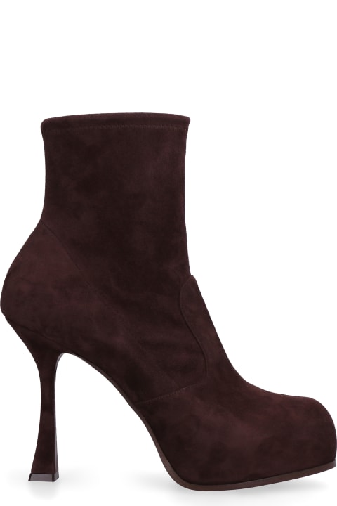 Casadei for Women Casadei Suede Ankle Boots