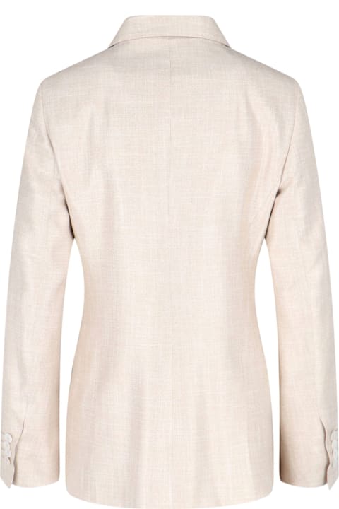 Kiton Coats & Jackets for Men Kiton Double-breasted Blazer