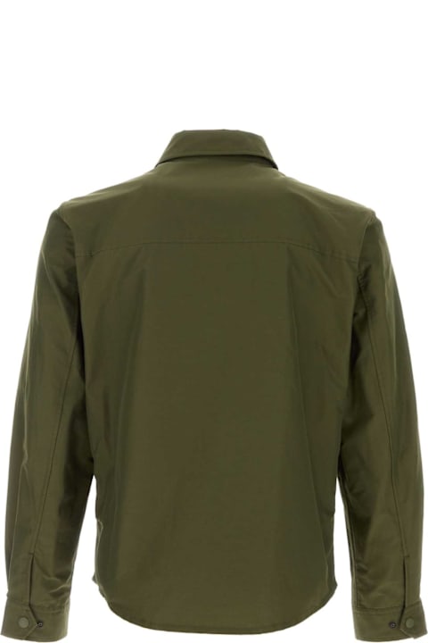Homeware Woolrich Olive Green Cotton Blend Shirt