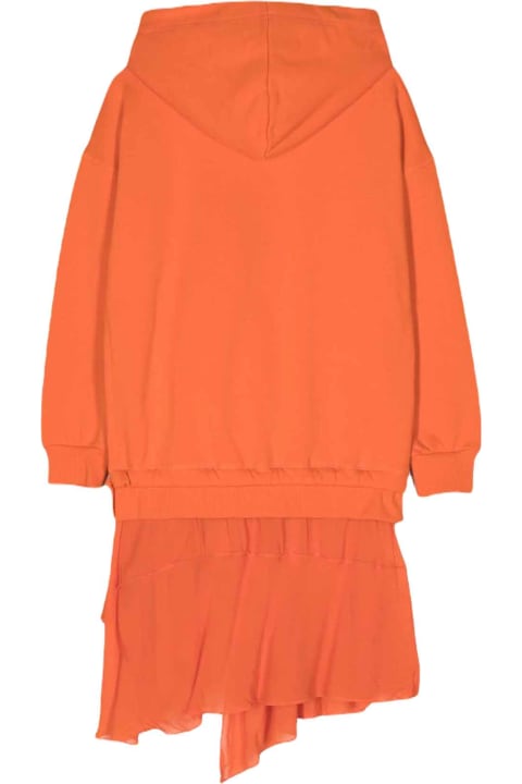 Dresses for Girls Diesel Orange Dress Girl
