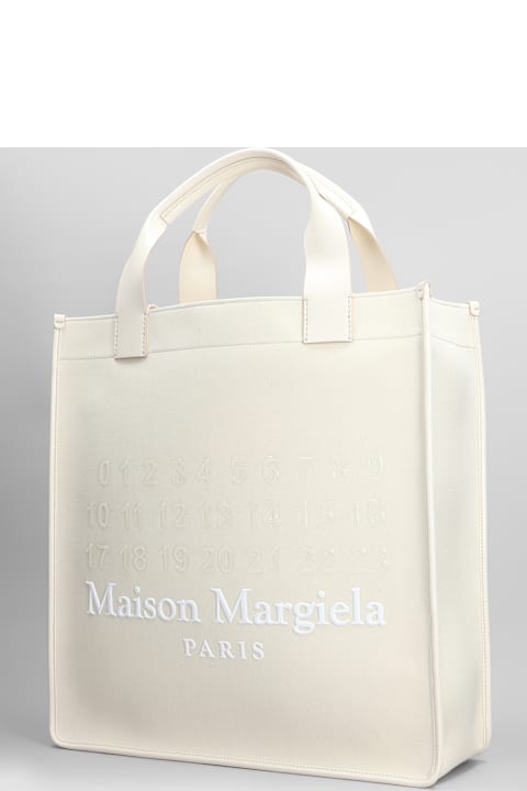 Maison Margiela Totes for Women Maison Margiela Tote In Beige Cotton