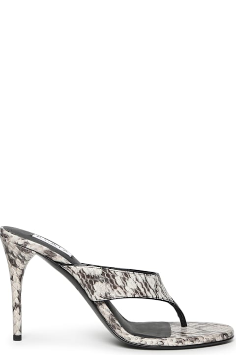 Homeware Alaia Elaphe Flip-flop Mules