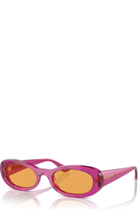ウィメンズ Vogue Eyewearのアイウェア Vogue Eyewear Vo5582s Transparent Violet Sunglasses