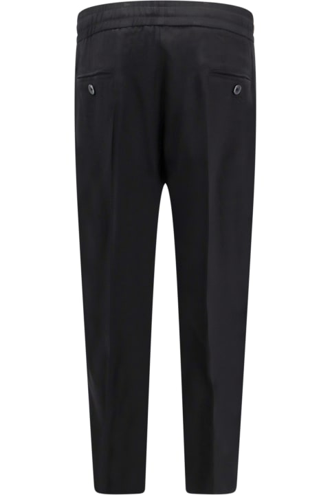 Dolce & Gabbana Pants for Men Dolce & Gabbana Drawstring Elastic Waist Trousers