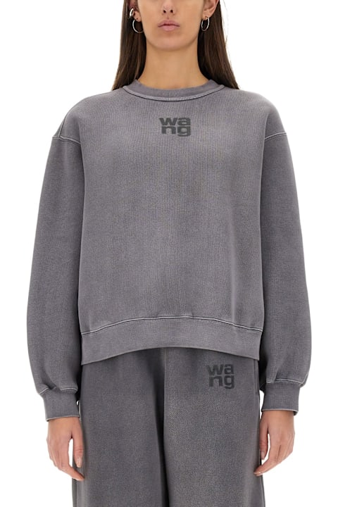 Alexander Wang Fleeces & Tracksuits for Women Alexander Wang Sweatshirt With Logo