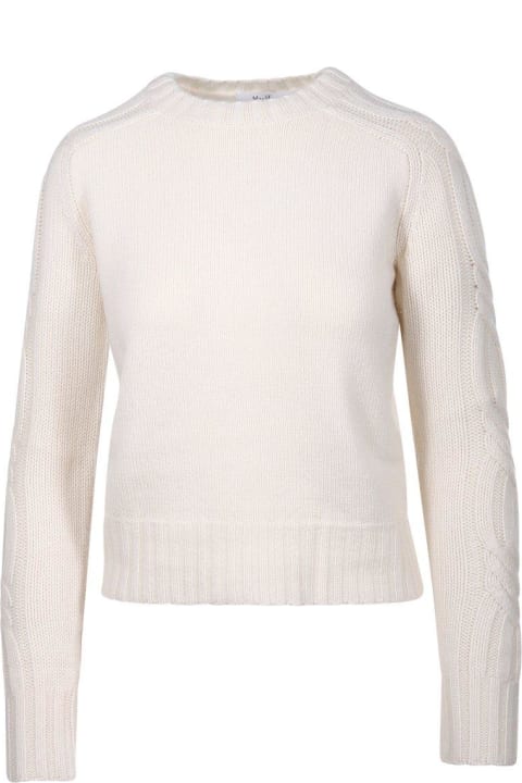 Sweaters for Women Max Mara Crewneck Long-sleeved Jumper
