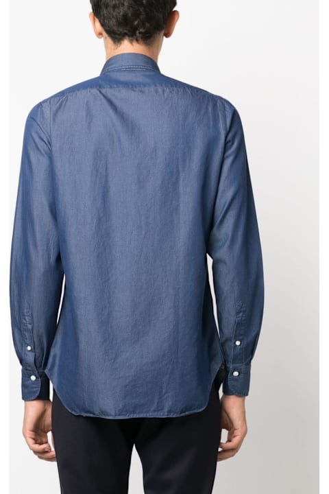 Finamore Shirts for Men Finamore Button-up Shirt