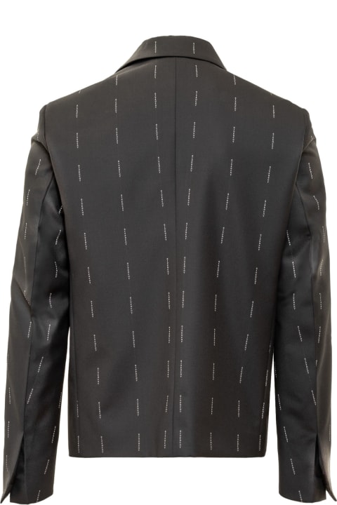 Givenchy Clothing for Men Givenchy Embroidered Twill Blazer