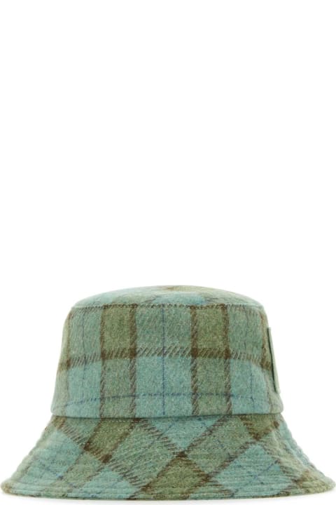 Homeware Helen Kaminski Embroidered Wool Blend Clarion Bucket Hat