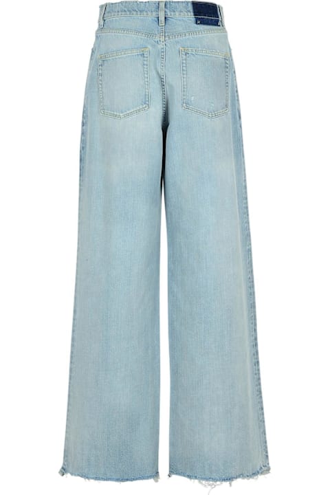 Golden Goose Jeans for Women Golden Goose Wide-leg Distressed Jeans