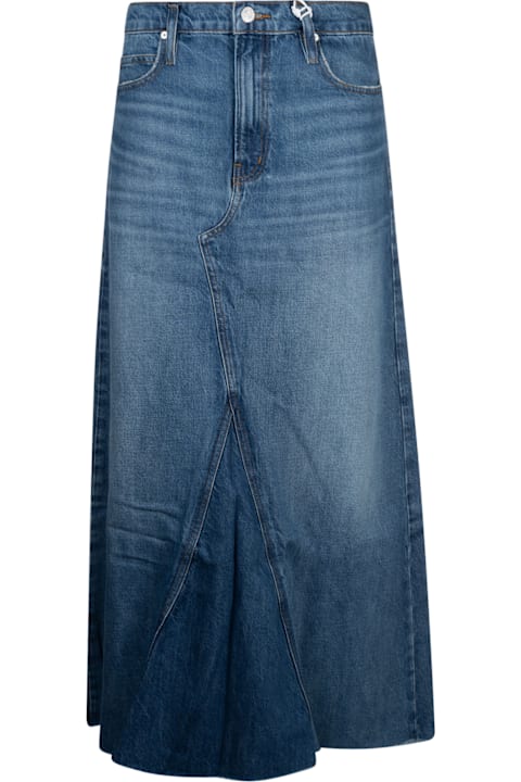 Frame Clothing for Women Frame Denim Buttoned Skirt