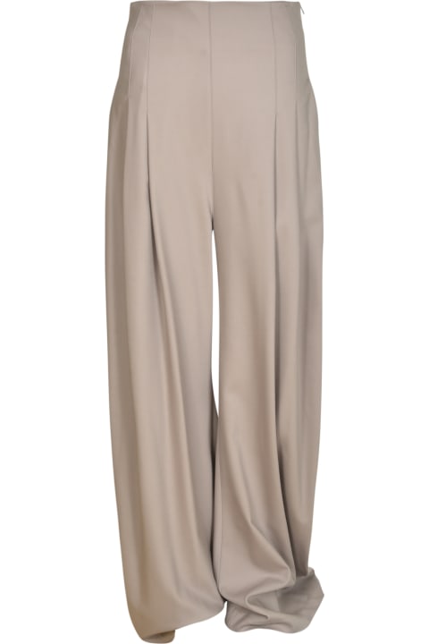 Alessandro Vigilante Clothing for Women Alessandro Vigilante High-waist Pleat Detail Trousers