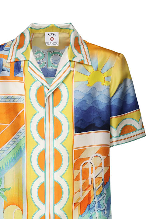 Casablanca for Men Casablanca Surreal Pool Shirt