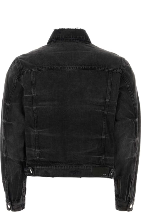 AMIRI Coats & Jackets for Men AMIRI Black Denim Jacket